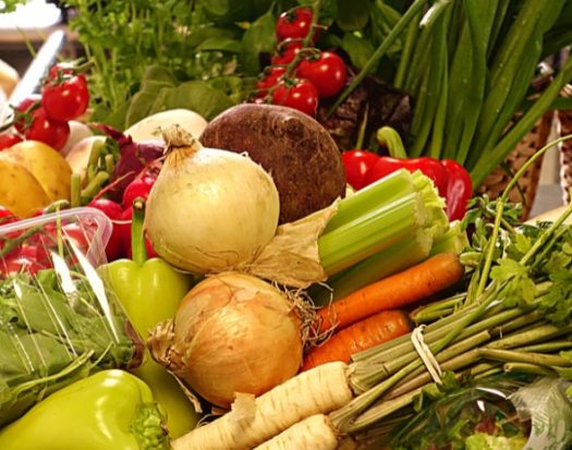 zelenina, suroviny na varenie, vegáínske verenie